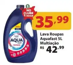 Supermercados Tischler Lava Roupas Aquafast Multiação oferta