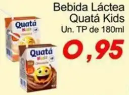 Villefort Atacadista Bebida Láctea Quatá Kids oferta