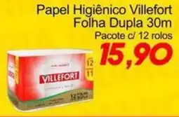 Villefort Atacadista Papel Higiênico Villefort Folha Dupla oferta