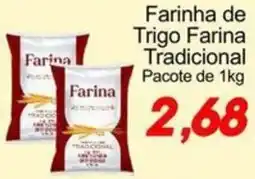 Villefort Atacadista Farinha de Trigo Farinha Tradicional oferta