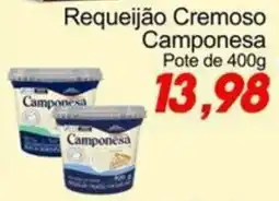 Villefort Atacadista Requeijão Cremoso Camponesa oferta