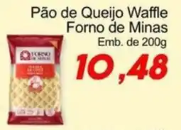 Villefort Atacadista Pão de Queijo Waffle Forno de Minas oferta