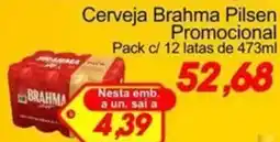 Villefort Atacadista Cerveja brahma pilsen promocional oferta
