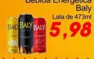 Villefort Atacadista Bebida Energetica Baly oferta