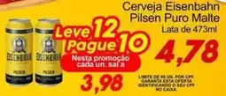 Villefort Atacadista Cerveja Eisenbahn Pilsen Puro Malte oferta