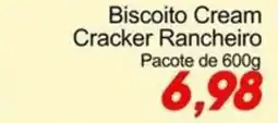 Villefort Atacadista Biscoito cream cracker rancheiro oferta