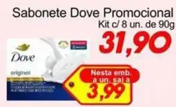 Villefort Atacadista Sabonete dove promocional oferta