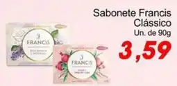 Villefort Atacadista Sabonete francis clássico oferta