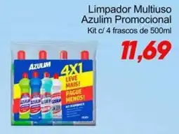 Villefort Atacadista Limpador Multiuso Azulim Promocional oferta