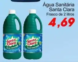 Villefort Atacadista Água Sanitária Santa Clara oferta