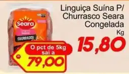 Villefort Atacadista Linguiça Suína P/ Churrasco Seara Congelada oferta
