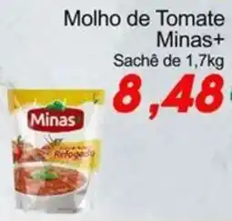 Villefort Atacadista Molho de Tomate Minas+ oferta