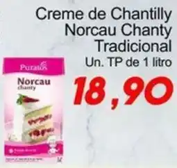 Villefort Atacadista Creme de Chantilly Norcau Chanty Tradicional oferta