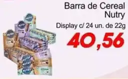 Villefort Atacadista Barra de Cereal Nutry oferta