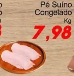 Villefort Atacadista Pé Suíno Congelado oferta