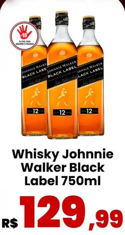 VN Autosserviço Whisky Johnnie Walker Black Label oferta