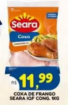 Bramil Supermercados Coxa de frango seara iof cong oferta