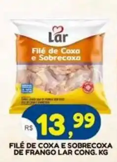 Bramil Supermercados Filé de coxa e sobrecoxa de frango oferta