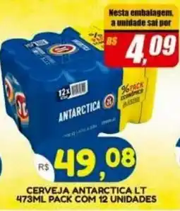 Bramil Supermercados Cerveja antarctica lt oferta