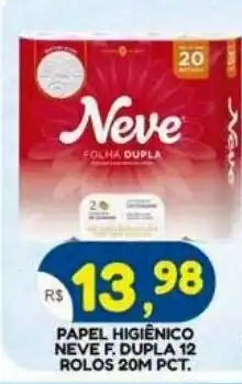Bramil Supermercados Papel higiênico neve folha dupla oferta