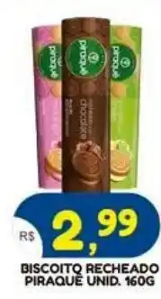 Bramil Supermercados Biscoito recheado piraque oferta