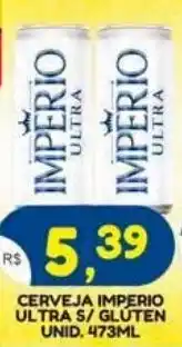 Bramil Supermercados Cerveja imperio ultra s/ gluten oferta