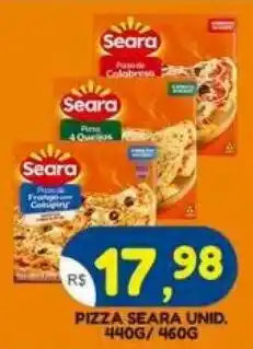 Bramil Supermercados pizza seara unid. oferta