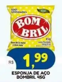 Bramil Supermercados esponja de aço bombril oferta