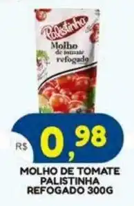 Bramil Supermercados molho de tomate palistinha refogado oferta