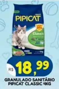 Bramil Supermercados Granulado sanitário pipicat classic oferta