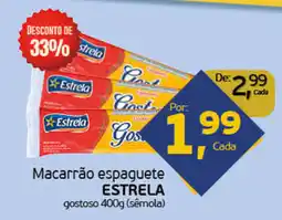 Cometa Supermercados Macarrão espaguete estrela oferta