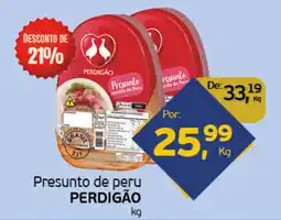 Cometa Supermercados Presunto de peru perdigão oferta