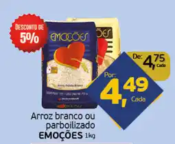 Cometa Supermercados Arroz branco ou parboilizado emoções oferta