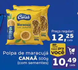 Cometa Supermercados Polpa de maracujá canaã oferta