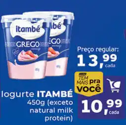 Cometa Supermercados logurte itambé oferta
