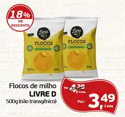 Cometa Supermercados Flocos de milho livre d oferta