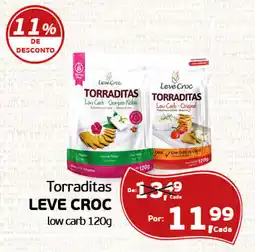 Cometa Supermercados Torraditas leve croc low carb oferta