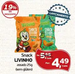 Cometa Supermercados Snack livinho assado oferta