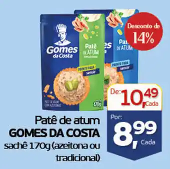 Cometa Supermercados Patê de atum gomes da costa oferta