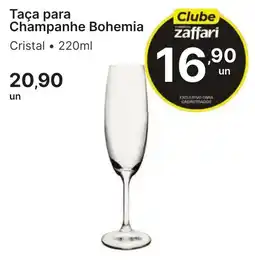 Comercial Zaffari Taça para Champanhe Bohemia oferta