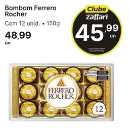 Comercial Zaffari Bombom Ferrero Rocher oferta