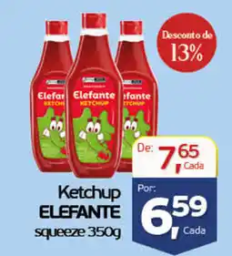Cometa Supermercados Ketchup elefante squeeze oferta