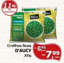Cometa Supermercados Ervilhas finas D'AUCY oferta