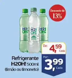 Cometa Supermercados Refrigerante H2OH! (limão ou limoneto) oferta