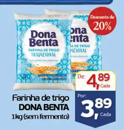 Cometa Supermercados Farinha de trigo dona benta oferta