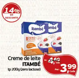 Cometa Supermercados Creme de leite itambé oferta