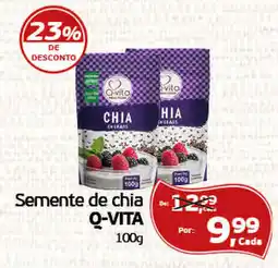 Cometa Supermercados Semente de chia q-vita oferta