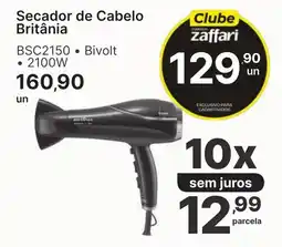 Comercial Zaffari Secador de Cabelo Britânia oferta