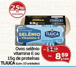 Cometa Supermercados Ovos selênio vitamina e ou 15g de proteínas oferta