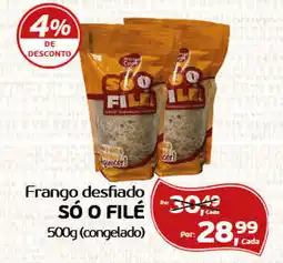 Cometa Supermercados Frango desfiado só o filé oferta